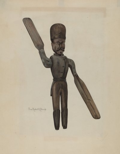 Pa. niemiecki wiatrowskaz autorstwa Elmer R. Kottcamp