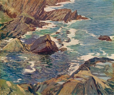 „Zatoka Kornwalii”, ok. 1912 r. autorstwa Elmer Schofield