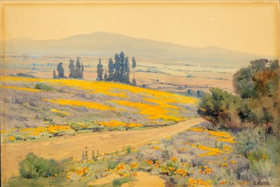 California Spring Landscape autorstwa Elmer Wachtel