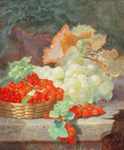 Czerwone Porzeczki i Winogrona, 1864 autorstwa Eloise Harriet Stannard