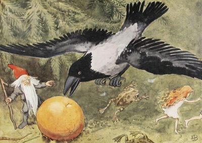 „Jajo Słońca” (1932) Kråkan autorstwa Elsa Beskow