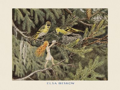 Jajko słoneczne Ptaki autorstwa Elsa Beskow