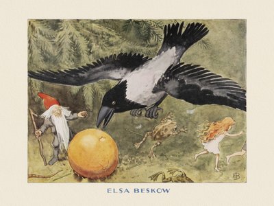 Jajko słoneczne Kråkan autorstwa Elsa Beskow