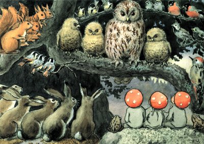 Dzieci z Tomtebo – Zwierzęta leśne autorstwa Elsa Beskow