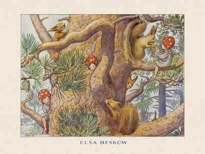 Dzieci z Tomtebo  – Drzewo autorstwa Elsa Beskow
