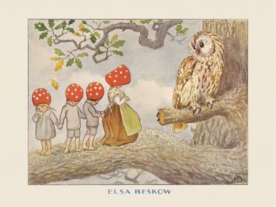 Dzieci z Tomtebo – Sowa autorstwa Elsa Beskow