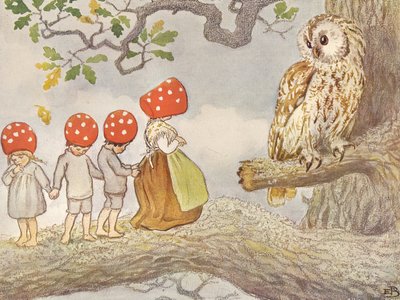 Dzieci z Tomtebo – Mama Sowa autorstwa Elsa Beskow