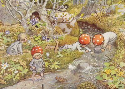Dzieci z Tomtebo – Bäcken autorstwa Elsa Beskow