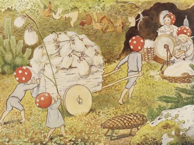 Dzieci z Tomtebo, Cotton, 1937 autorstwa Elsa Beskow