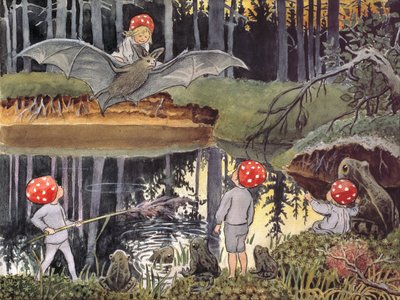 Dzieci z Tomtebo: Nietoperz autorstwa Elsa Beskow