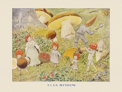 Dzieci z Tomtebo – Mushroom Kids autorstwa Elsa Beskow