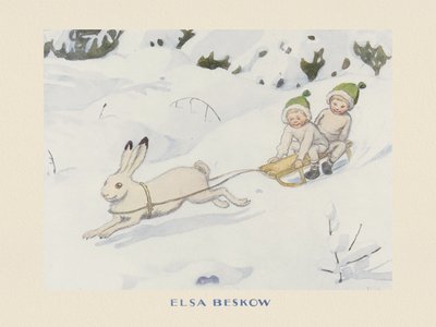 Dzieci z Tomtebo: Śnieżny Zając autorstwa Elsa Beskow