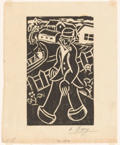 Boer autorstwa Else Berg (signed by artist)