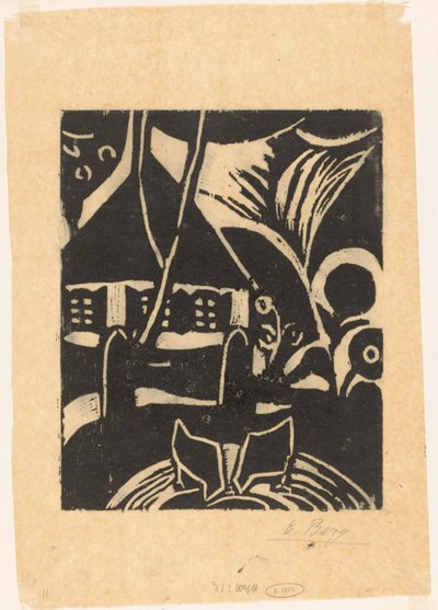 Gospodarstwo rolne autorstwa Else Berg (signed by artist)