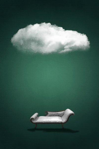 Krzesło Dream Cloud autorstwa Ema Paraschiv