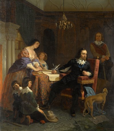 Napastnik Strafforda autorstwa Emanuel Gottlieb Leutze