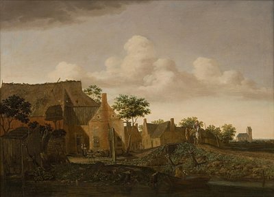 Wioska holenderska autorstwa Emanuel Murant