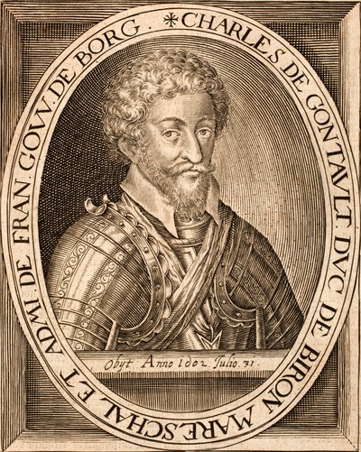 Emanuel van Meteren - Charles de Gontaut, książę de Biron autorstwa Emanuel van Meteren