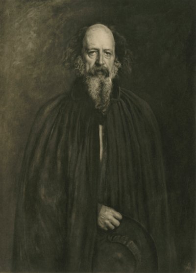 Alfred Lord Tennyson, 1881, 1908. autorstwa Emery Walker