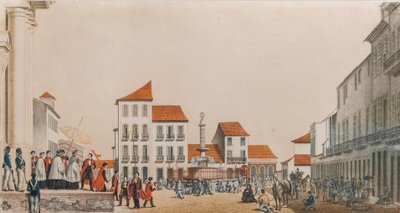Largo da Matriz da Boa Vista autorstwa Emil Bauch