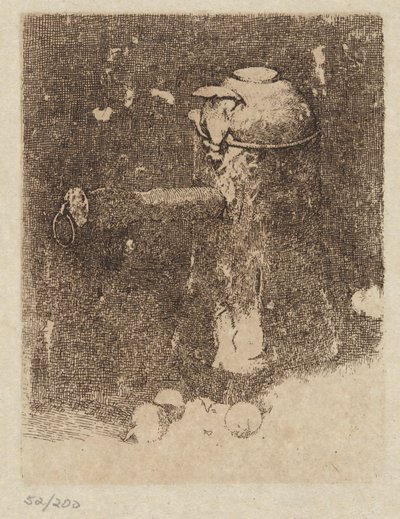 Martwa natura z miedzią i cebulą autorstwa Emil Carlsen
