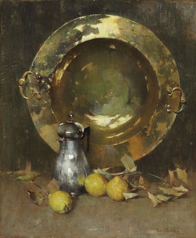 Martwa natura, ok. 1918 (olej na płótnie) autorstwa Emil Carlsen