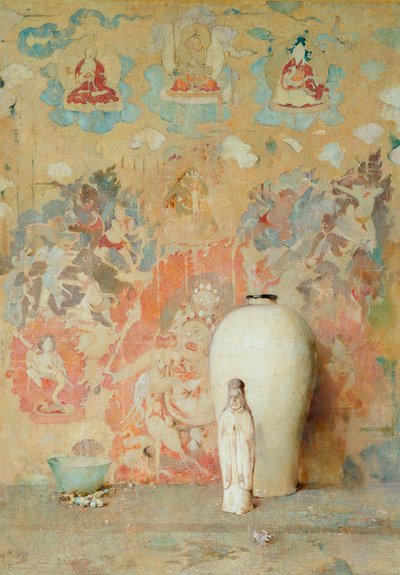 Obraz z Tybetu, ok. 1920 autorstwa Emil Carlsen