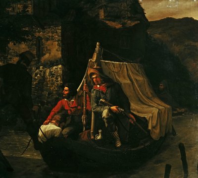 Przemytnicy, 1830. autorstwa Emil Ebers