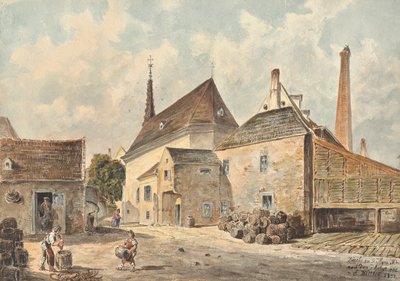 Kościół św. Marksa w Wiedniu autorstwa Emil Hütter