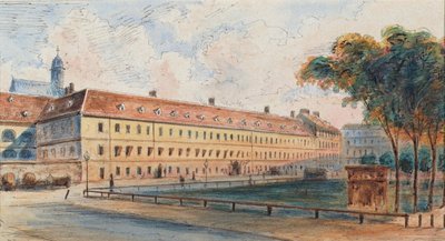 Koszary Salzgries autorstwa Emil Hütter