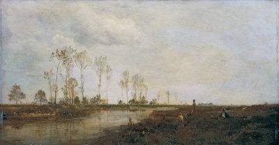 Na Thaya niedaleko Lundenburga I autorstwa Emil Jakob Schindler