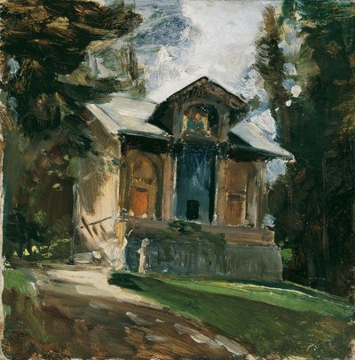 Pracownia malarza Heinricha von Angeli w Reichenau autorstwa Emil Jakob Schindler