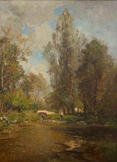 Hackinger Au autorstwa Emil Jakob Schindler