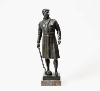 Wojownik z maczugą autorstwa Emil Jungblut