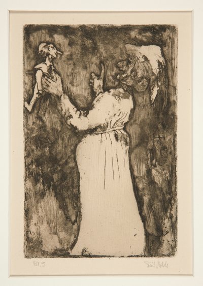 The Little Puppet, płyta 7 z Fantazji (Fantasy) autorstwa Emil Nolde