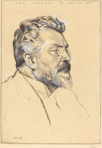 Maks Slevogt autorstwa Emil Orlik