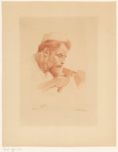 Portret Maxa Klingera autorstwa Emil Orlik