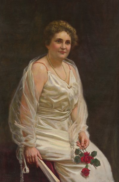 Edith Bolling Galt Wilson, 1924. autorstwa Emile Alexay