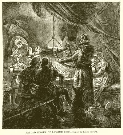 Śpiewaczka ballady Langue D