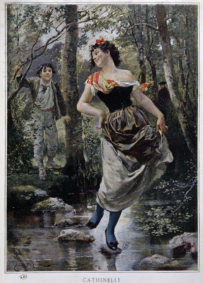 Cathinelle - autorstwa Bayarda, początek XX wieku autorstwa Emile Antoine Bayard