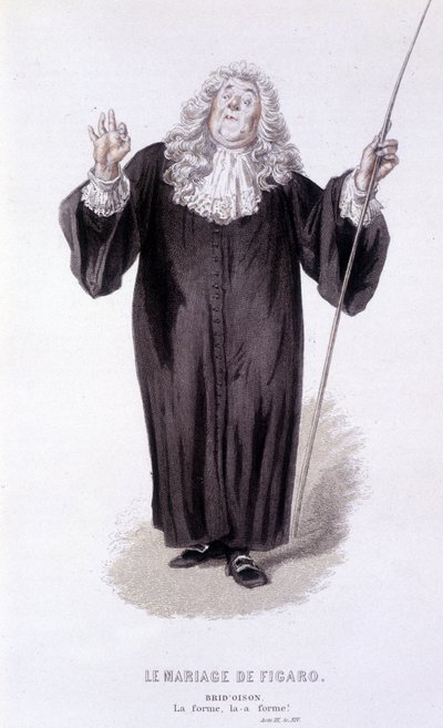 Całe dzieło Beaumarchais (1732-1799) Edouarda Fourniera. rysunek Emile