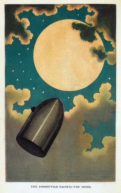 Ilustracja do książki Juliusza Verne