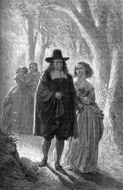 John Milton autorstwa Emile Antoine Bayard