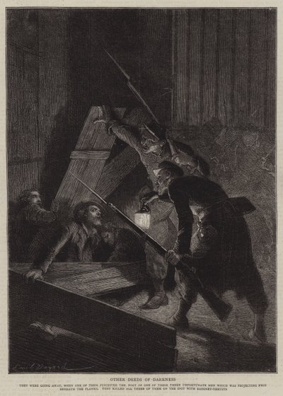 Historia zbrodni, zeznania naocznego świadka autorstwa Emile Antoine Bayard