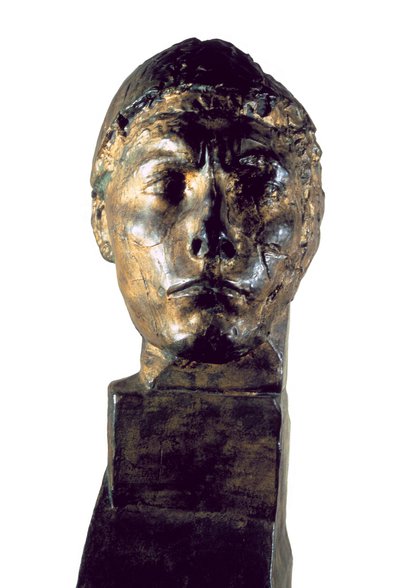 „Szef Apolla”. Rzeźba z brązu autorstwa Antoine Bourdelle (1861-1929) autorstwa Emile Antoine Bourdelle