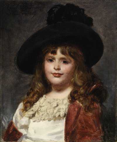 Laura at Seven autorstwa Emile Auguste Carolus Duran