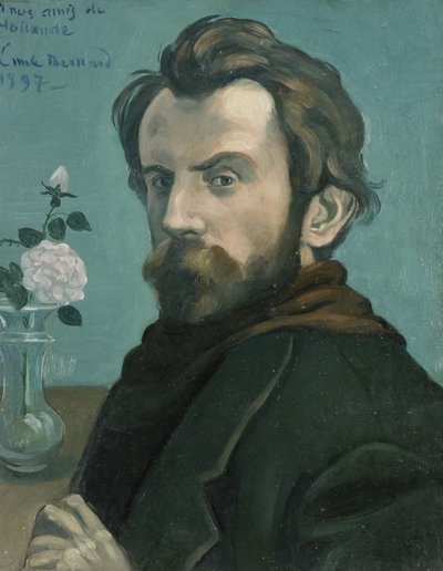 Autoportret Autoportret autorstwa Émile Bernard (signed by artist)