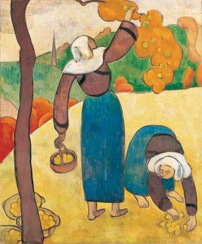 Chłopi bretońscy, ok. 1889 r. autorstwa Emile Bernard