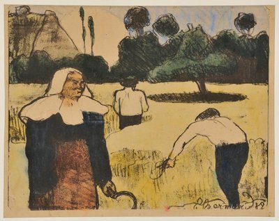 Żniwiarz autorstwa Emile Bernard