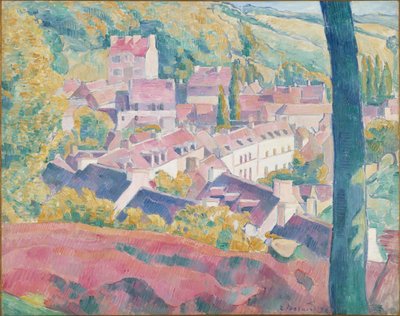 Pont-Aven widziane z Bois d